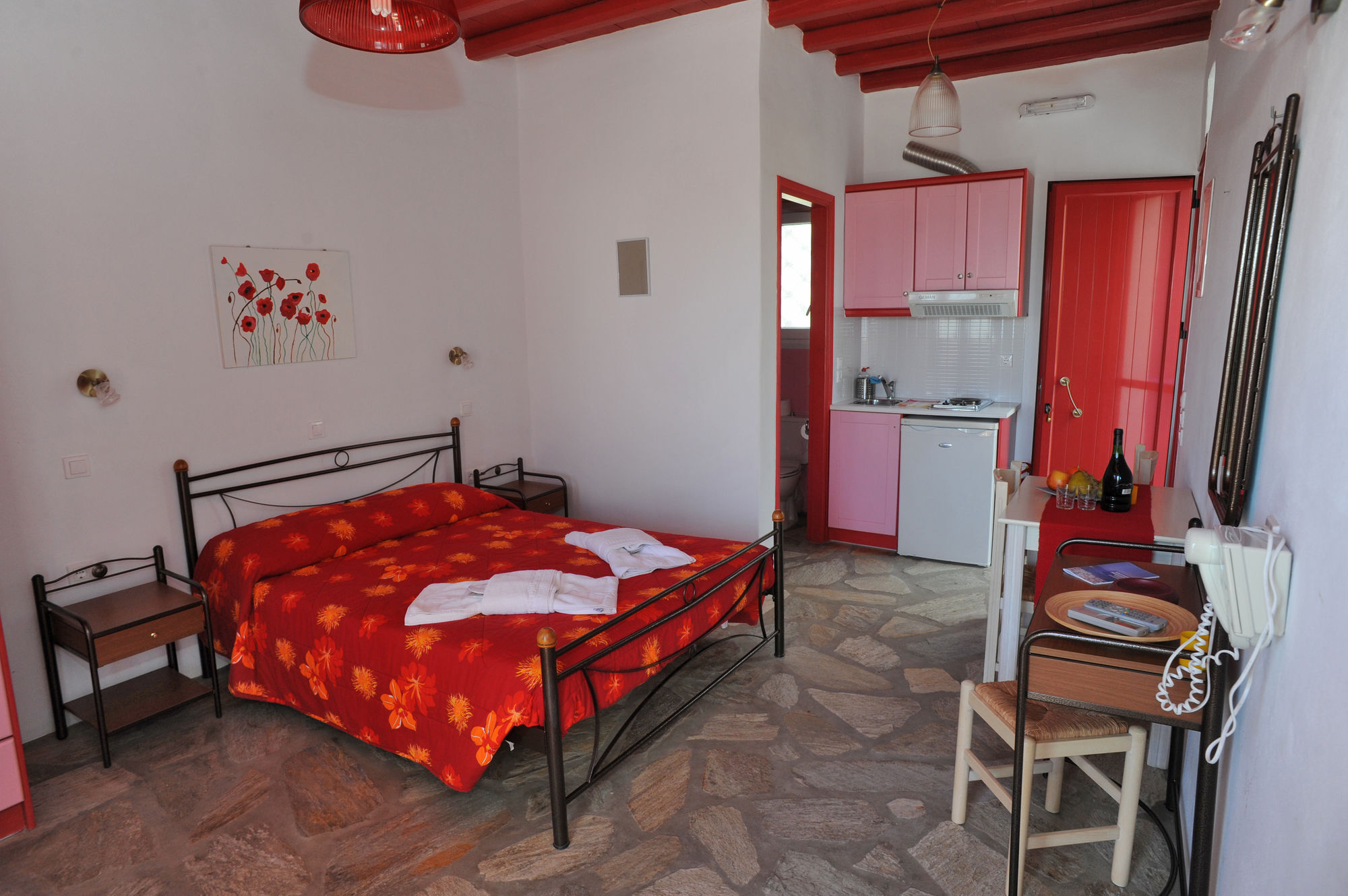 Appartement Drosoulites à Agios Ioannis  Extérieur photo